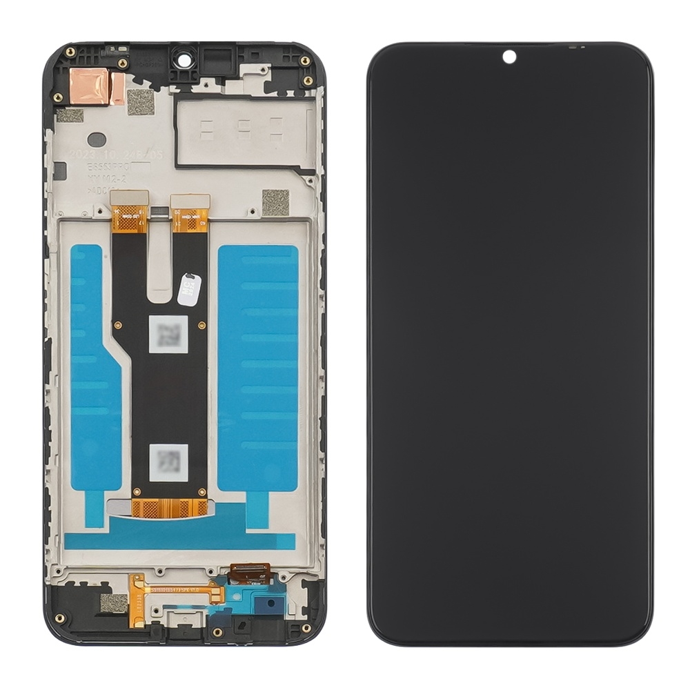 Дисплей ZTE Blade V50 Design (4G), чорний | з тачскріном | в передній панелі | High Copy | дисплейный модуль, экран