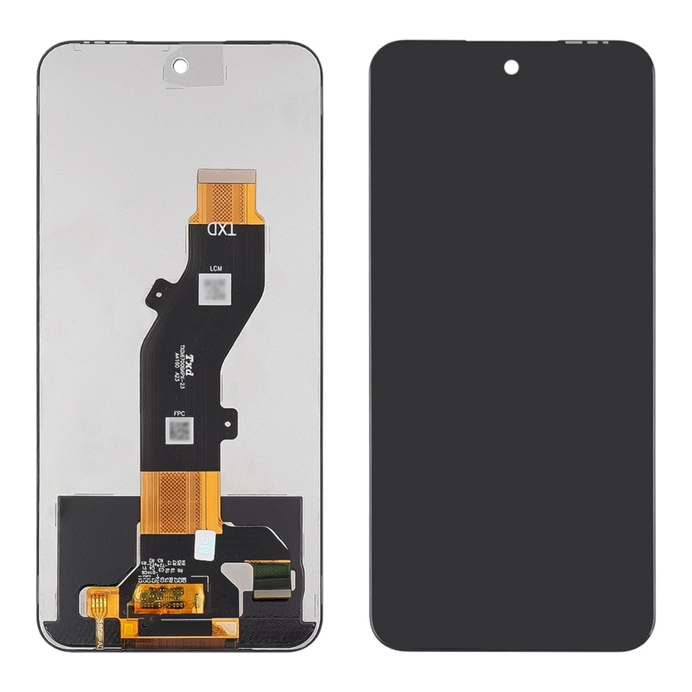 Дисплей Tecno Spark 30C (KL5n), чорний | з тачскріном | High Copy | дисплейный модуль, экран