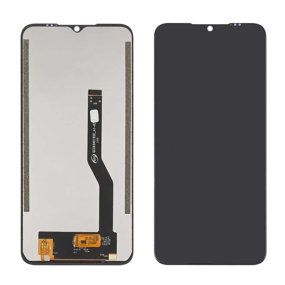 Дисплей Doogee N50, X98, чорний | з тачскріном | High Copy | дисплейный модуль, экран