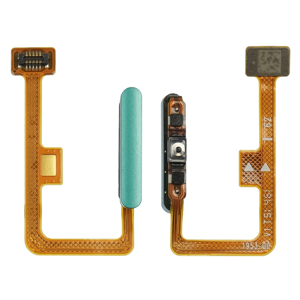 Шлейф Xiaomi Mi11 Lite с кнопкой вкл./выкл., и зеленым сканером отпечатка пальца
