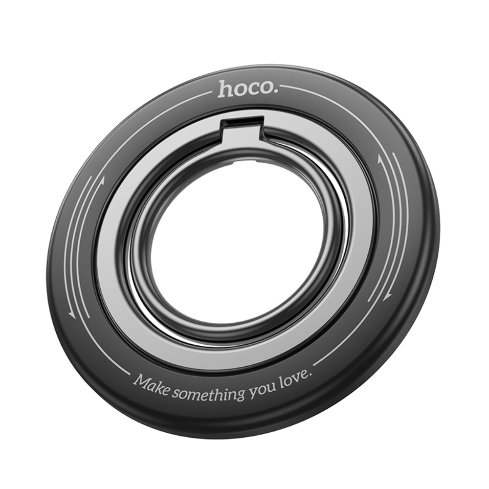 Магнитное кольцо держатель для телефона Hoco GH3 black
