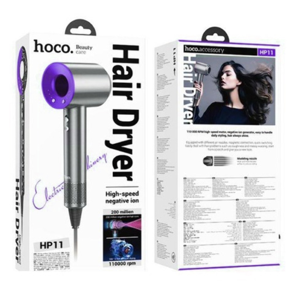 Фен для волос Hoco HP11 purple