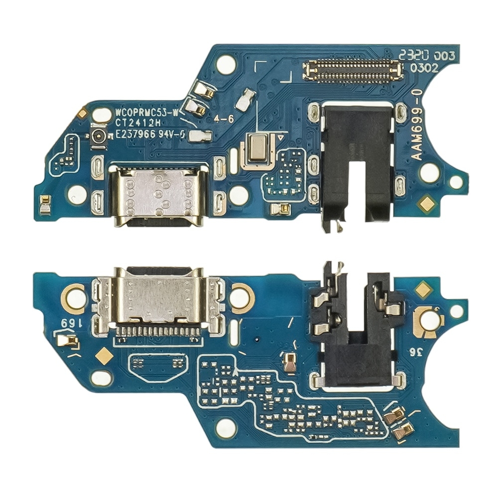 Плата зарядки Realme Note 50 (5G), шлейф коннектора зарядки, с микрофоном, High Copy