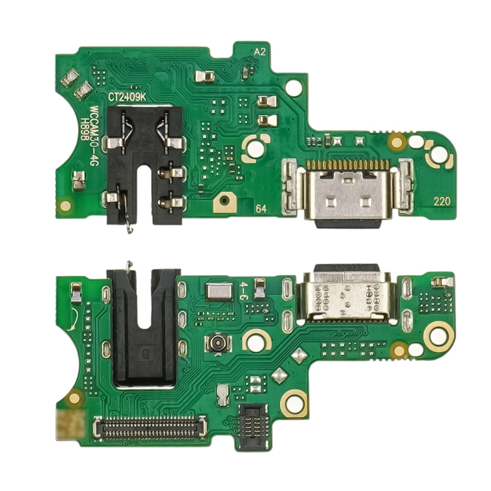 Плата зарядки Tecno Camon 30, CL6, шлейф коннектора зарядки, с микрофоном, High Copy