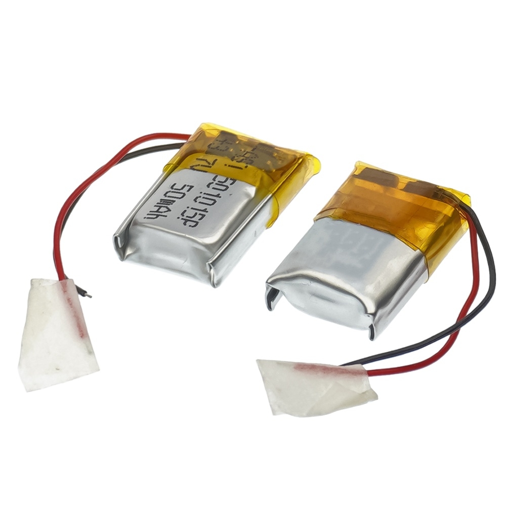 Акумулятор 501015, універсальний, з контролером, 5 х 10 х 15 мм (50 mAh)/ для TWS навушників, GPS, MP3 плееров, смарт часов | АКБ, батарея, аккумулятор