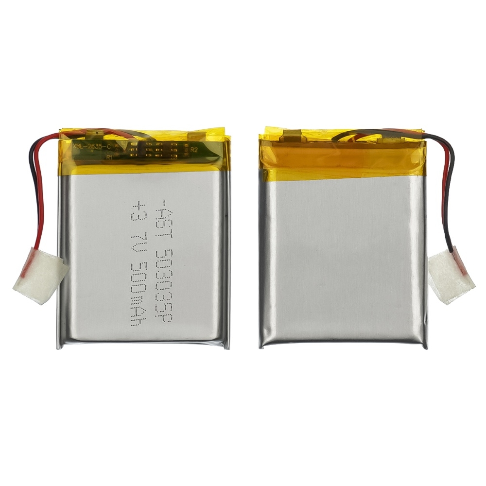 Акумулятор 503035, універсальний, з контролером, 5 х 30 х 35 мм (500 mAh)/ для TWS навушників, GPS, MP3 плееров | АКБ, батарея, аккумулятор