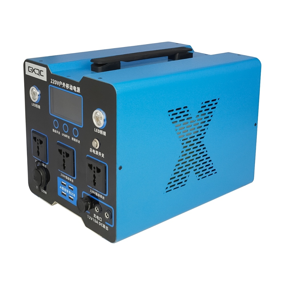 Зарядная станиция GXQC LQ-SW1000X 2000/1000W 1460Wh LiFePO4 220V чистый синус