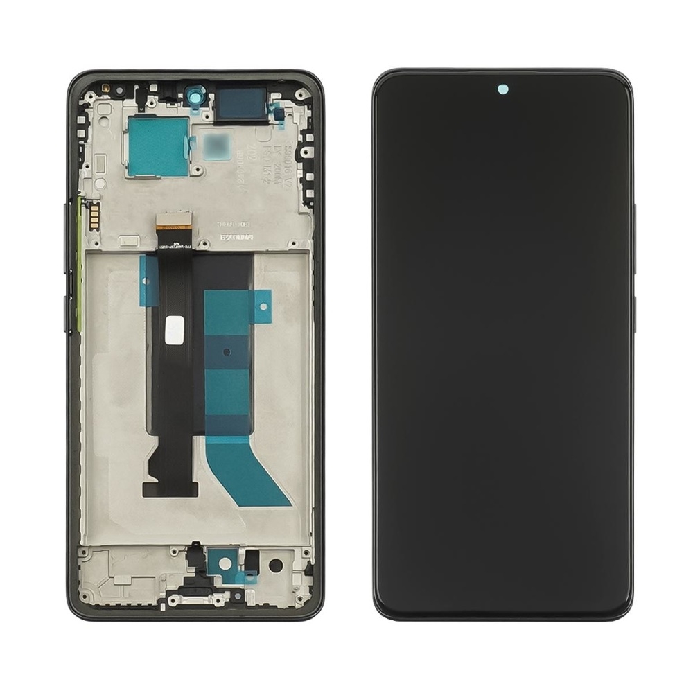 Дисплей Xiaomi Redmi Note 14 Pro 5G, чорний | з тачскріном | в передній панелі | High Copy, IPS | дисплейный модуль, экран