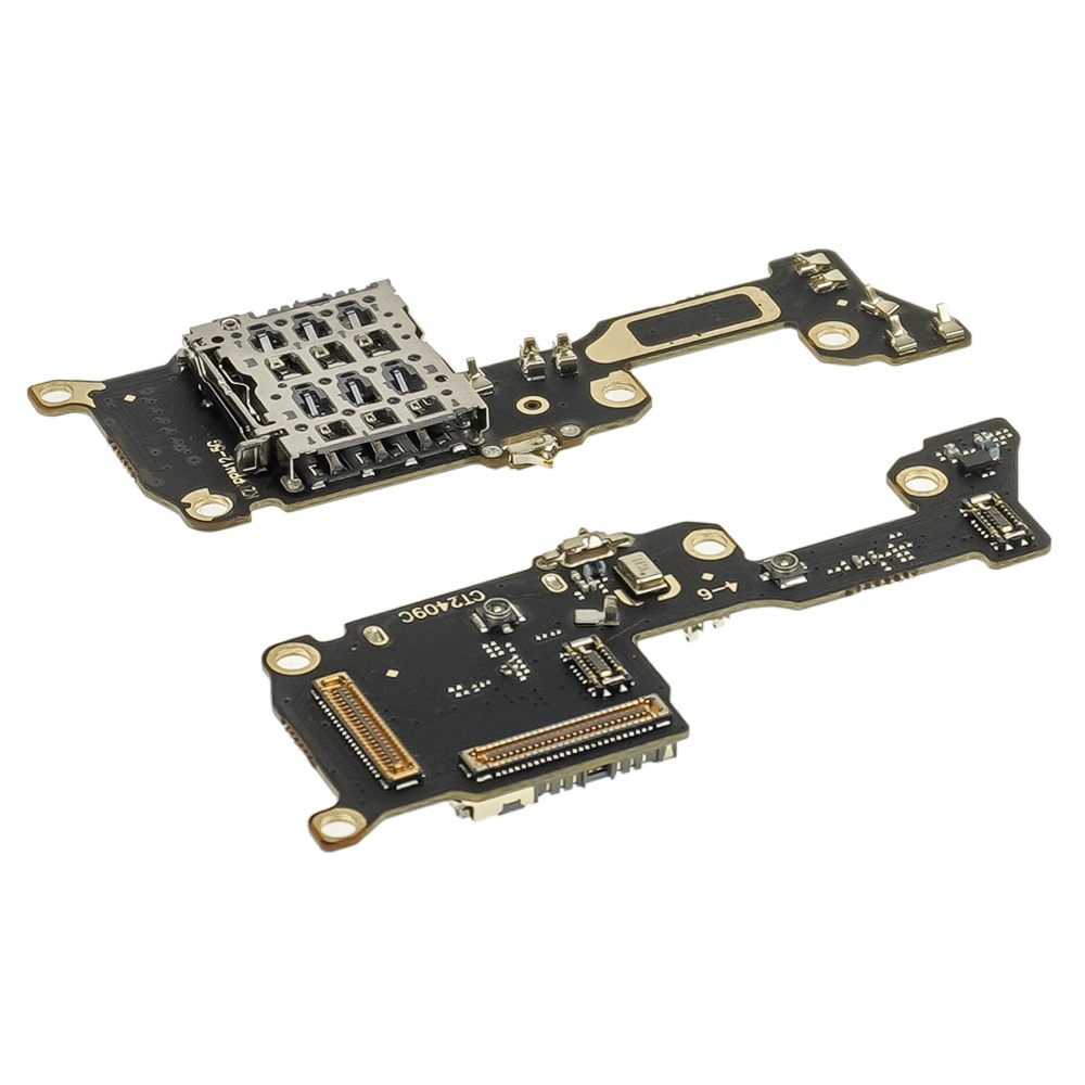 Плата зарядки Oppo Reno 12, с микрофоном