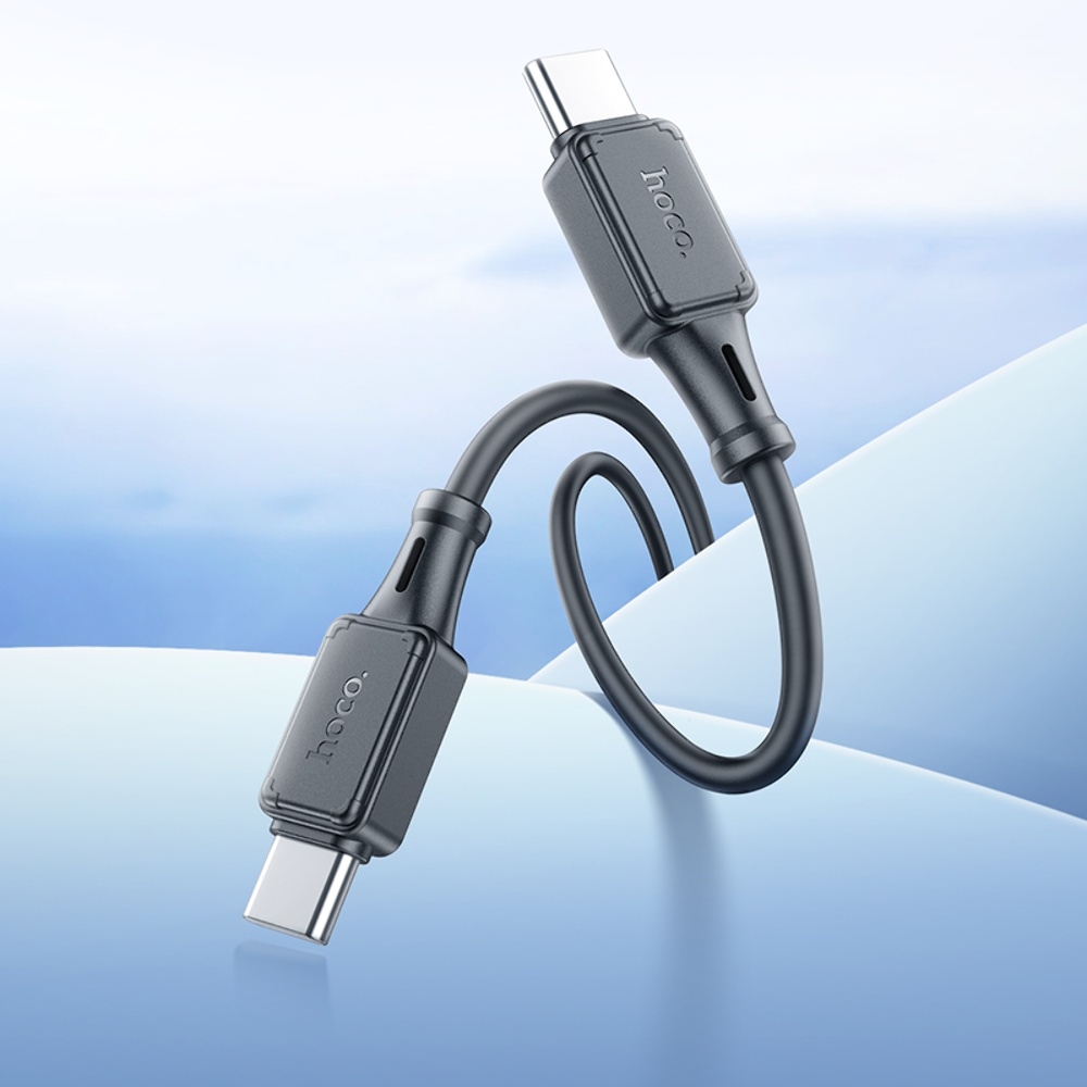 Кабель Hoco X101 Type-C to Type-C 60W black