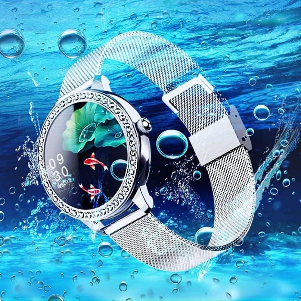 Смарт часы SN91 серебристые