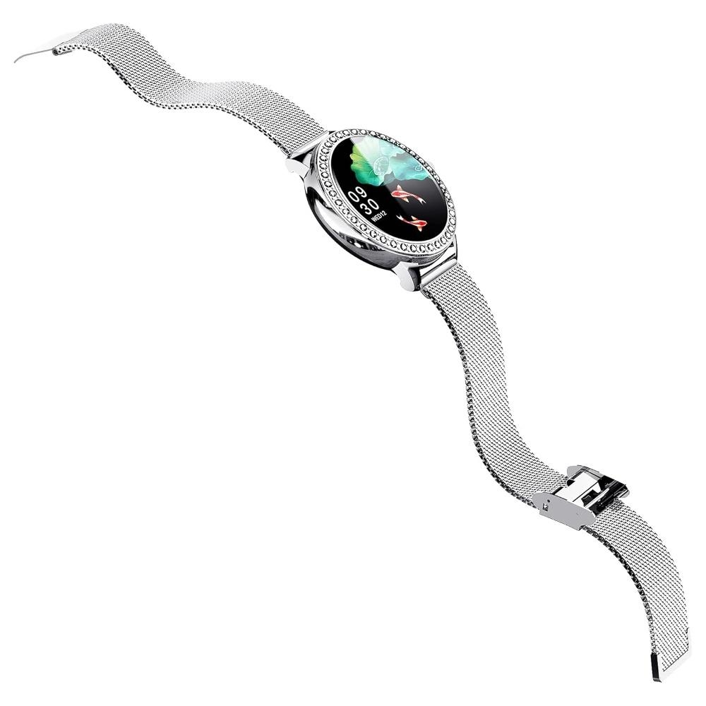 Смарт часы SN91 серебристые