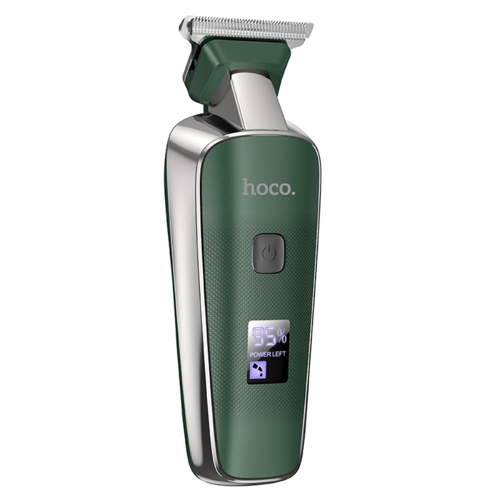 Машинка для стрижки волос Hoco HP23 green