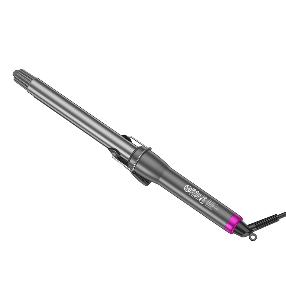 Электрическая плойка для волос Hoco HP43 с цифровым дисплеем gray