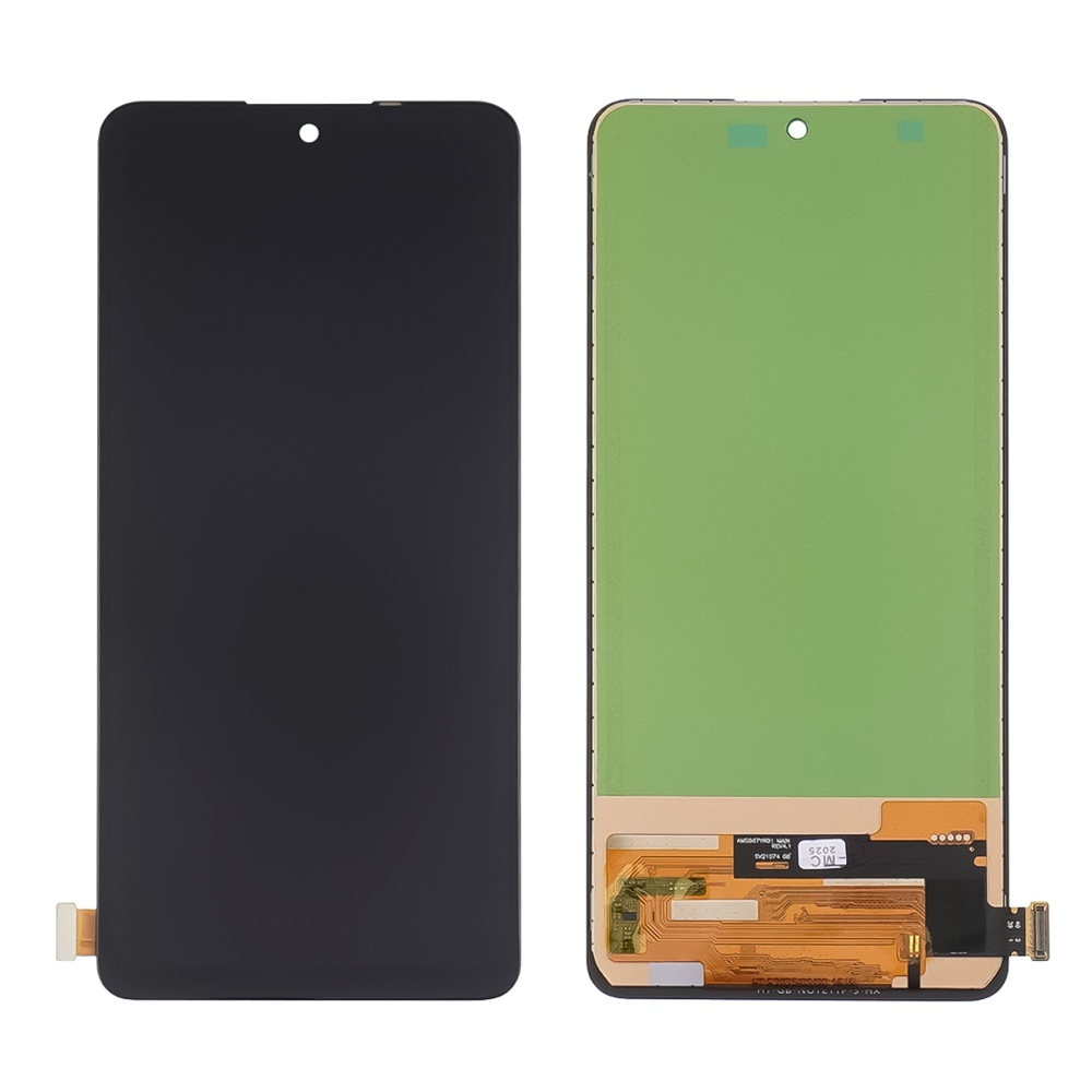 Дисплей Xiaomi Redmi Note 14 4G, Redmi Note 14 5G, 24117RN76G, 24117RN76O, 24094RAD4G, чорний | з тачскріном | High Copy, IPS, 159.6 мм | дисплейный модуль, экран