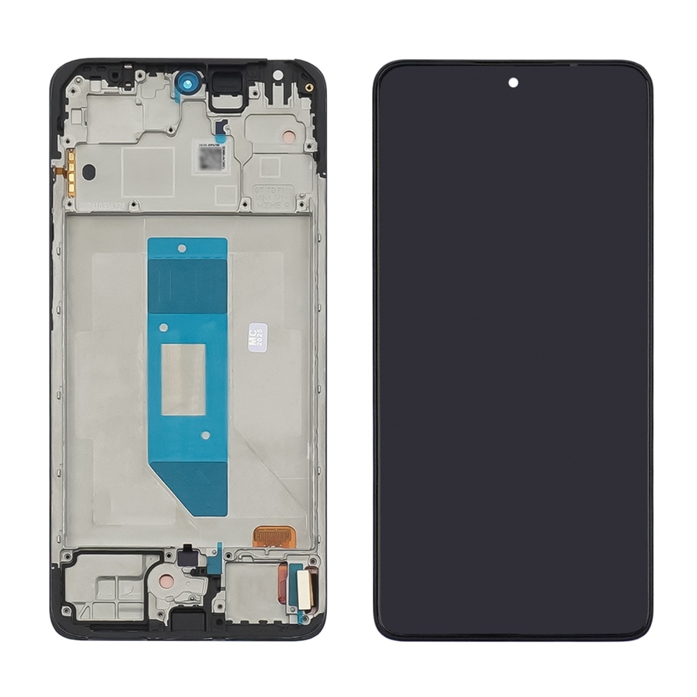Дисплей Xiaomi Redmi Note 14 4G, чорний | з тачскріном | в передній панелі | High Copy, OLED | дисплейный модуль, экран