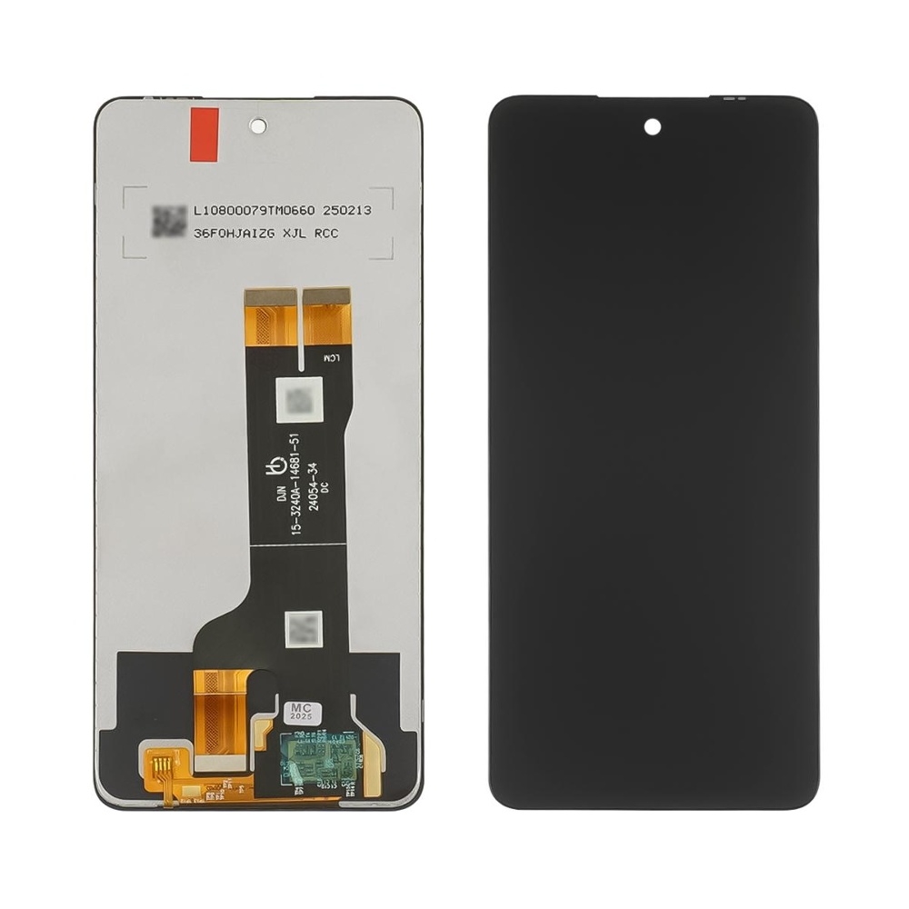 Дисплей для ZTE Nubia Music с чёрным тачскрином