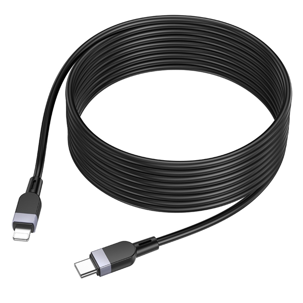 Кабель Hoco X109 Type-C to Lightning 3m black