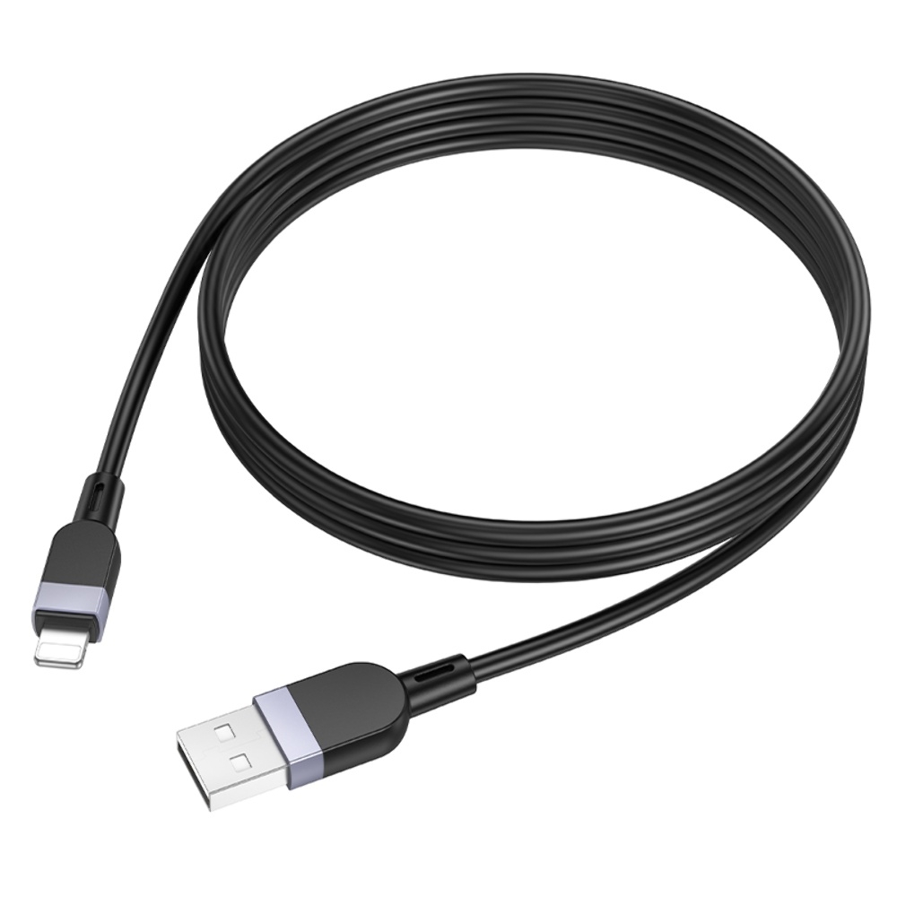 Кабель Hoco X109 USB to Lightning 1m black
