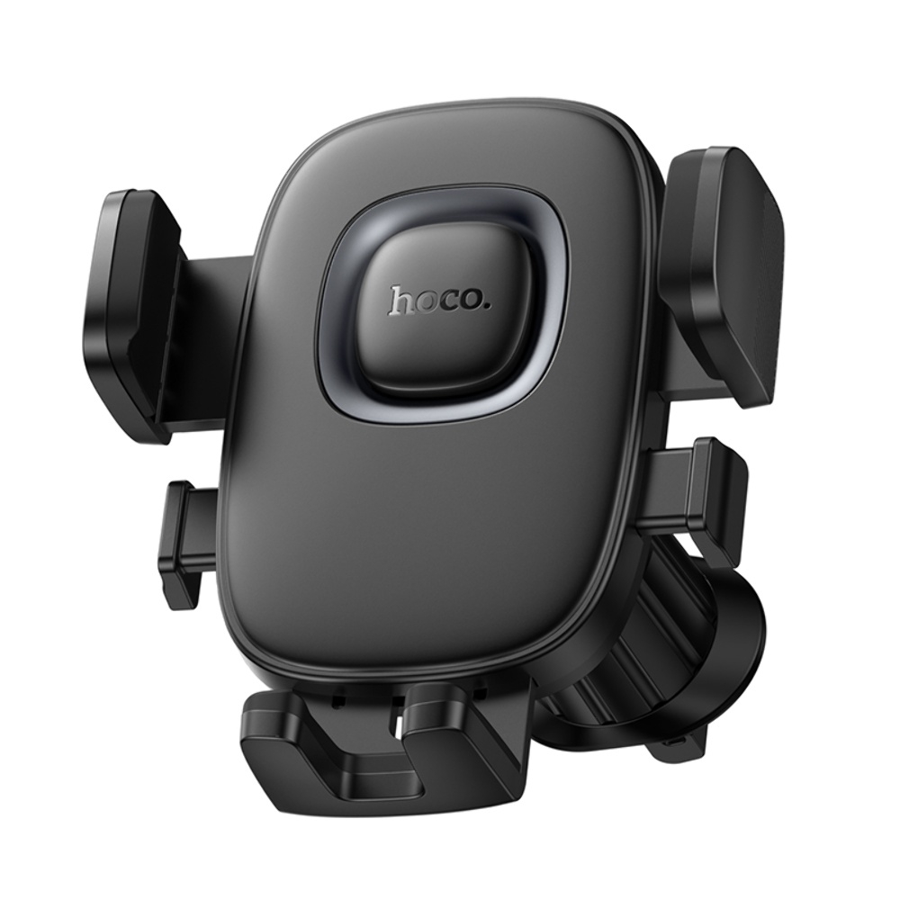 Автодержатель Hoco H75 black metal gray