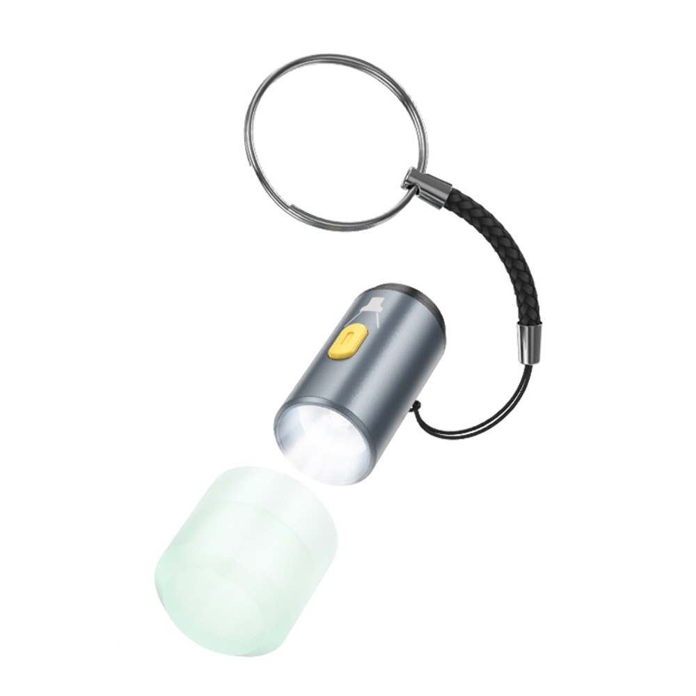 Адаптер LED Hoco UA38A Type-C to LED gray