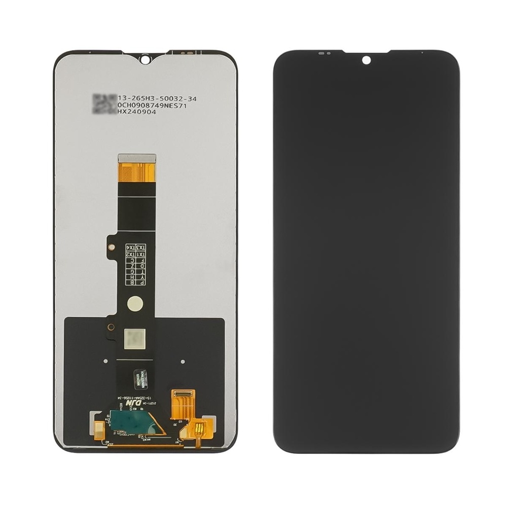 Дисплей Motorola Moto E20, XT2155, чорний | з тачскріном | Original, Service Pack | дисплейный модуль, экран