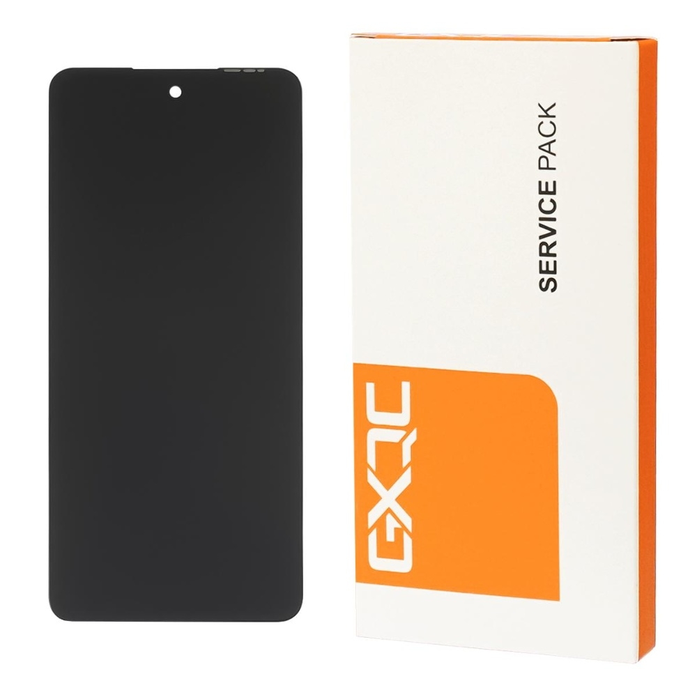 Дисплей для ZTE Nubia V60 Design с чёрным тачскрином Service Pack