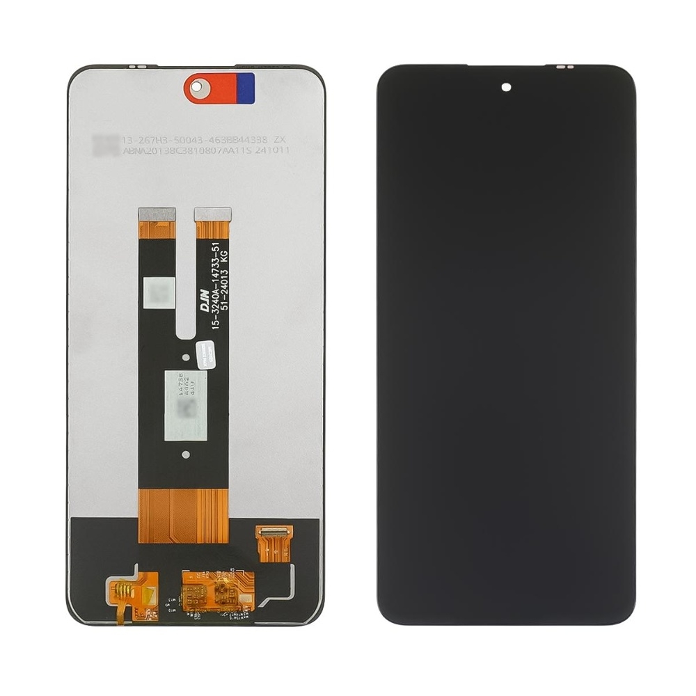 Дисплей для ZTE Nubia V60 с чёрным тачскрином Service Pack