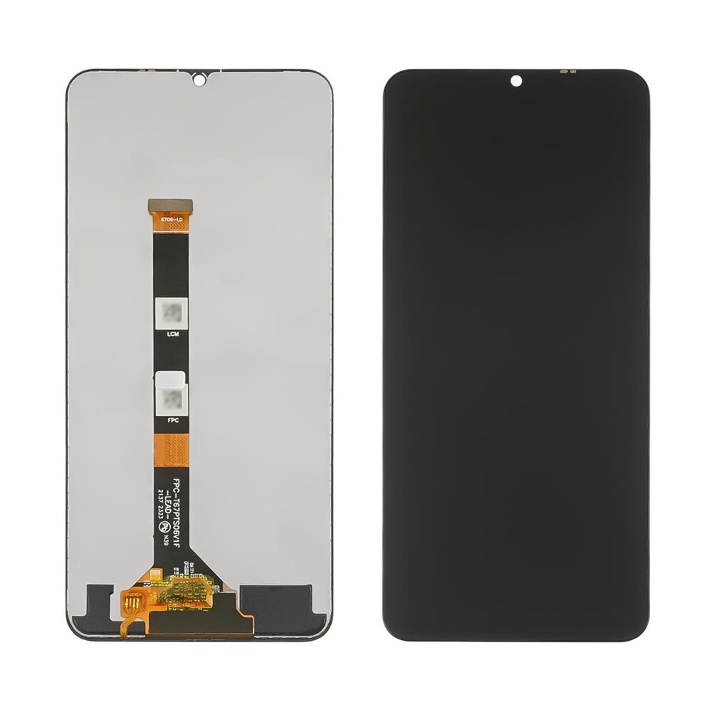 Дисплей Realme Note 50, чорний | з тачскріном | Original, Service Pack | дисплейный модуль, экран