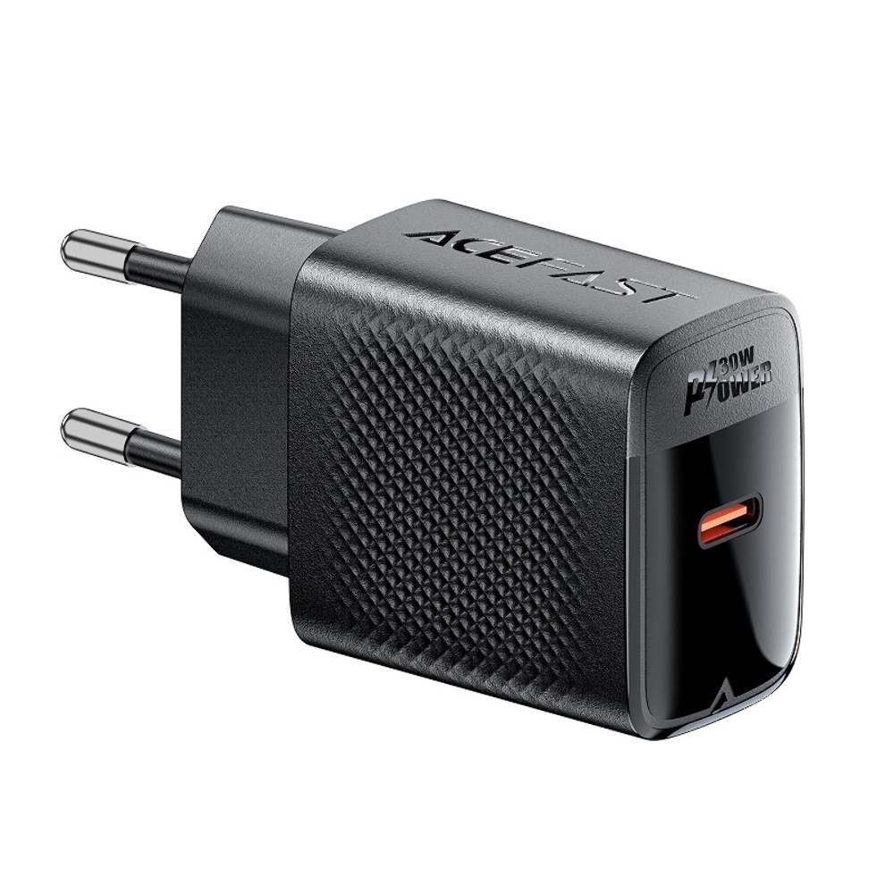 Сетевое зарядное устройство Acefast A102 Type-C PD30W черное