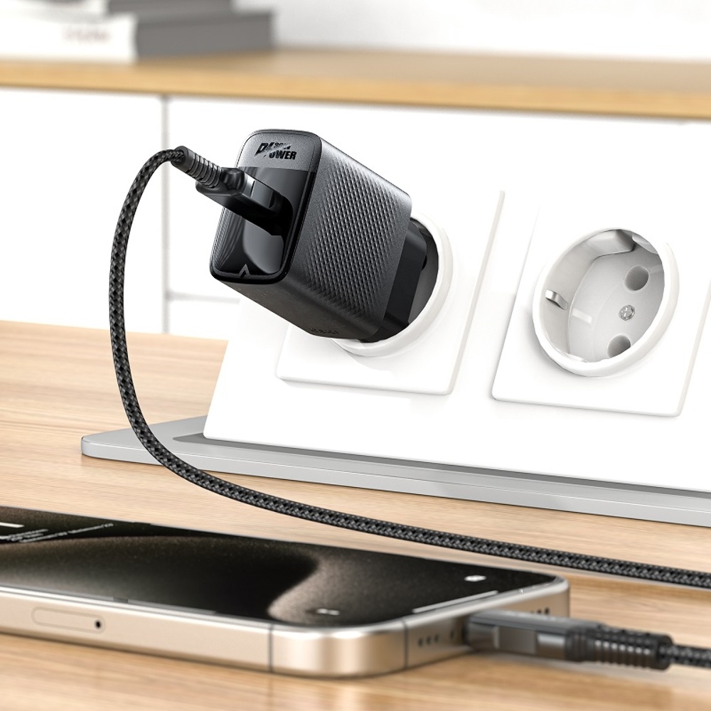 Сетевое зарядное устройство Acefast A102 Type-C PD30W черное