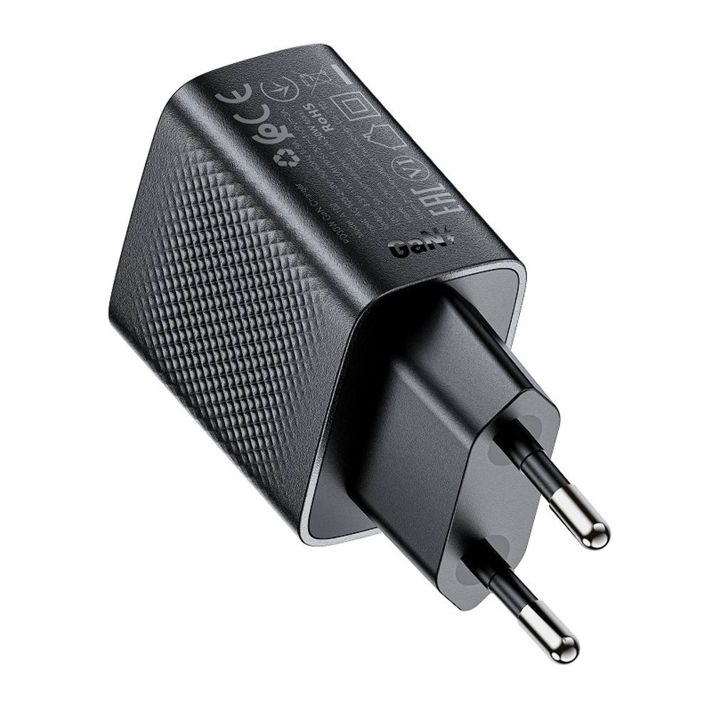 Сетевое зарядное устройство Acefast A102 Type-C PD30W черное