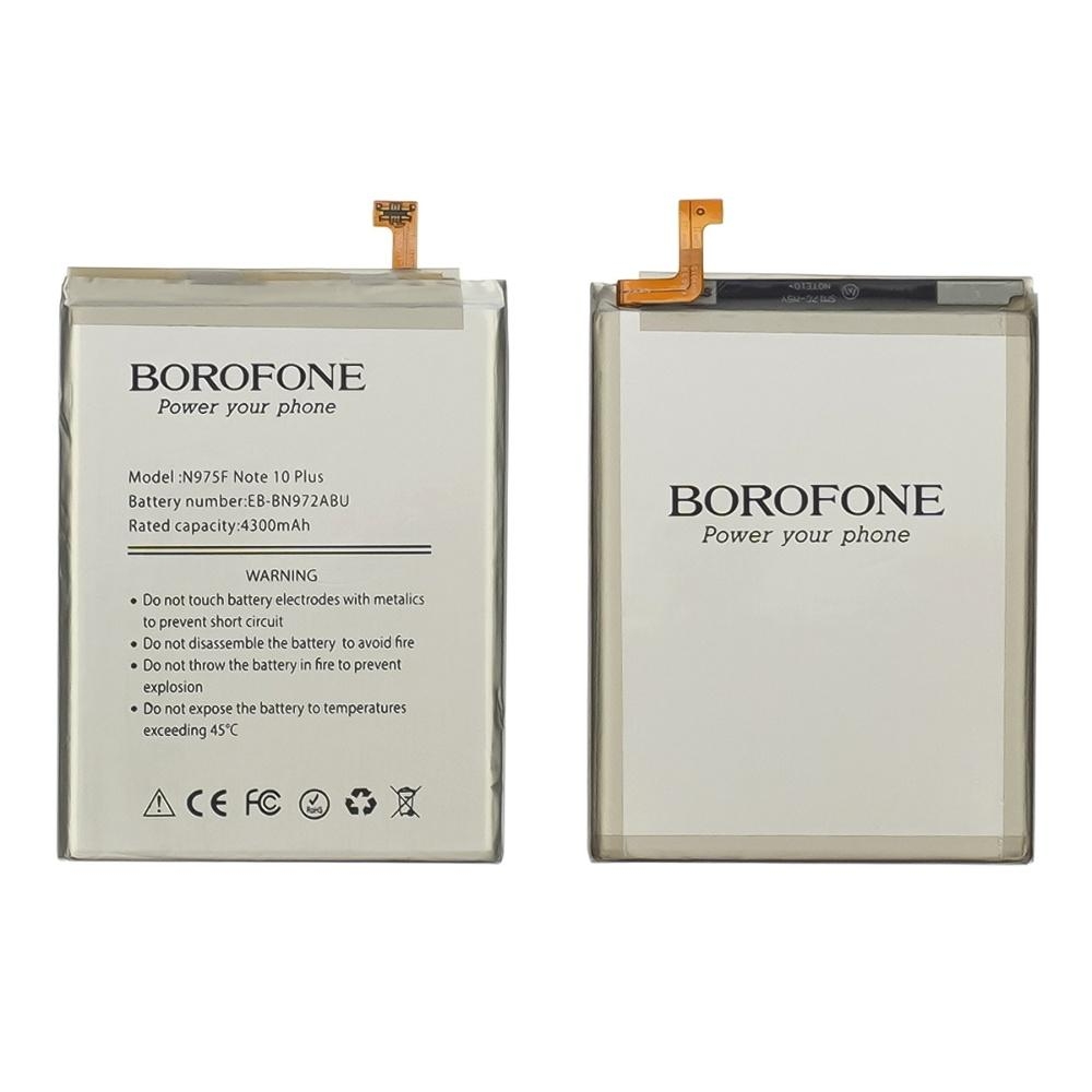Акумулятор Samsung SM-N975 Galaxy Note 10 Plus, EB-BN972ABU L, Borofone | 3-12 міс. гарантії | АКБ, батарея, аккумулятор