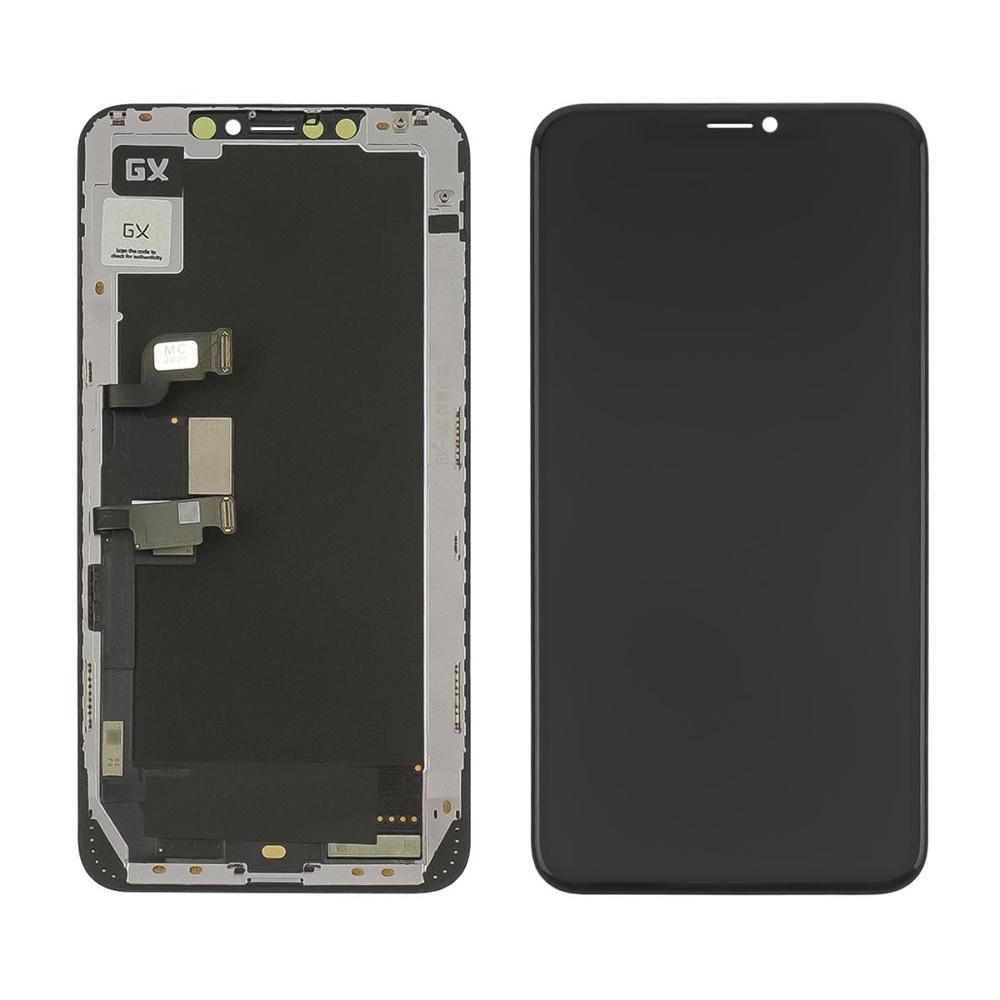 Дисплей для Apple iPhone XS Max с чёрным тачскрином GX-AMOLED без упаковки