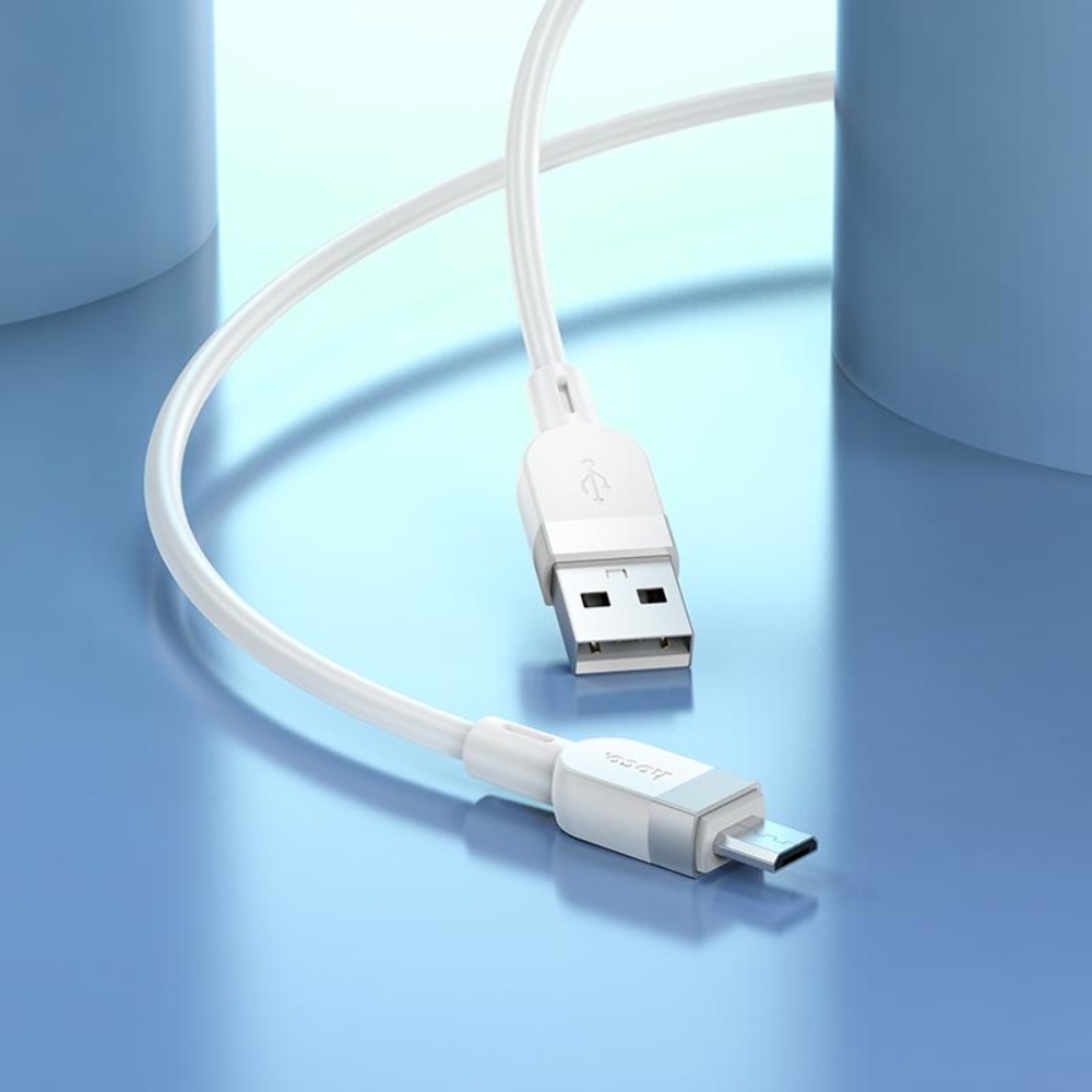 Кабель Hoco X109 USB to MicroUSB 1m white