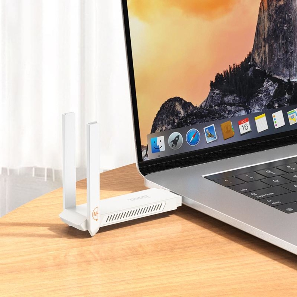 Портативный USB модем Wi-Fi Hoco HI40 white