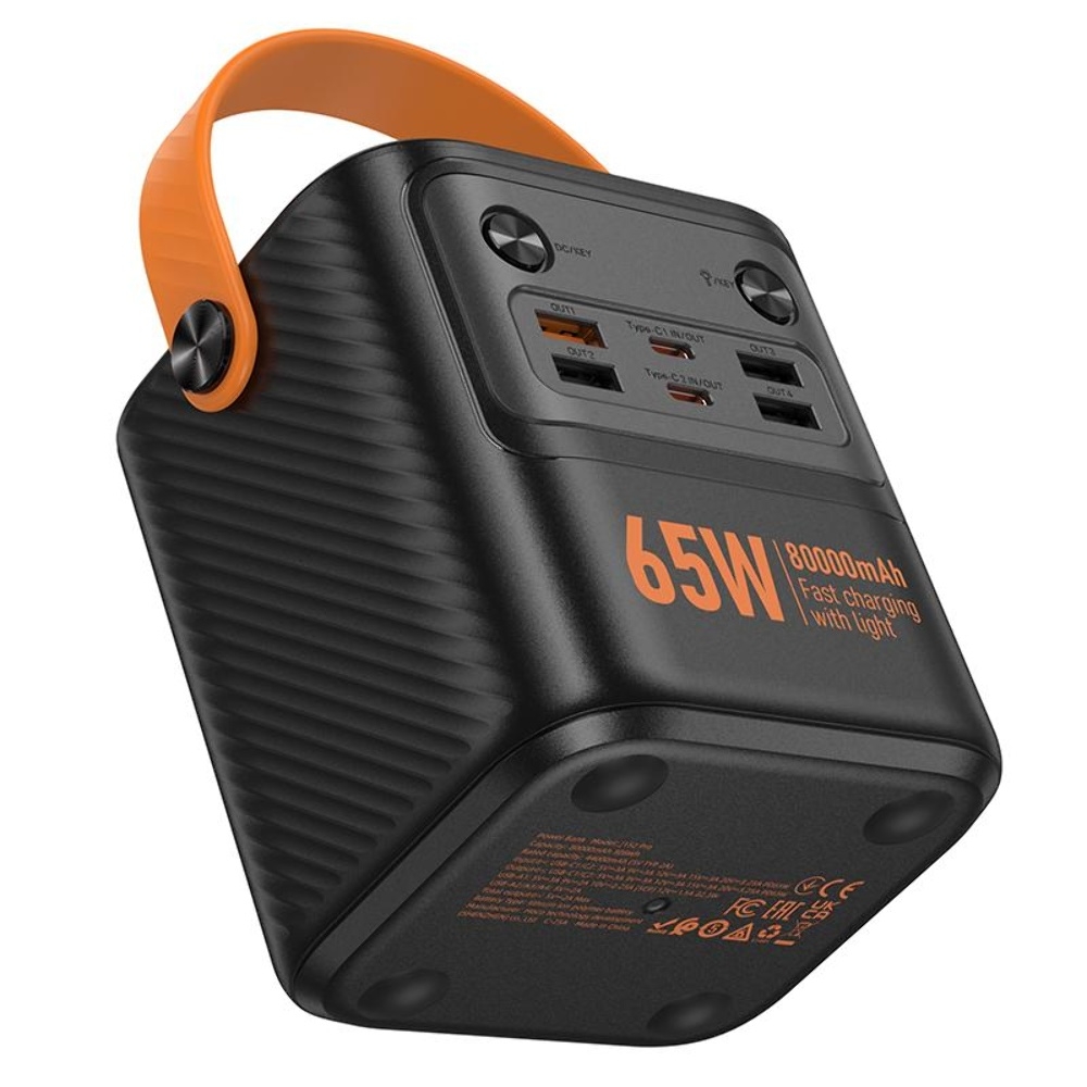 Power bank Hoco J152 Pro 80000mAh PD 65W black