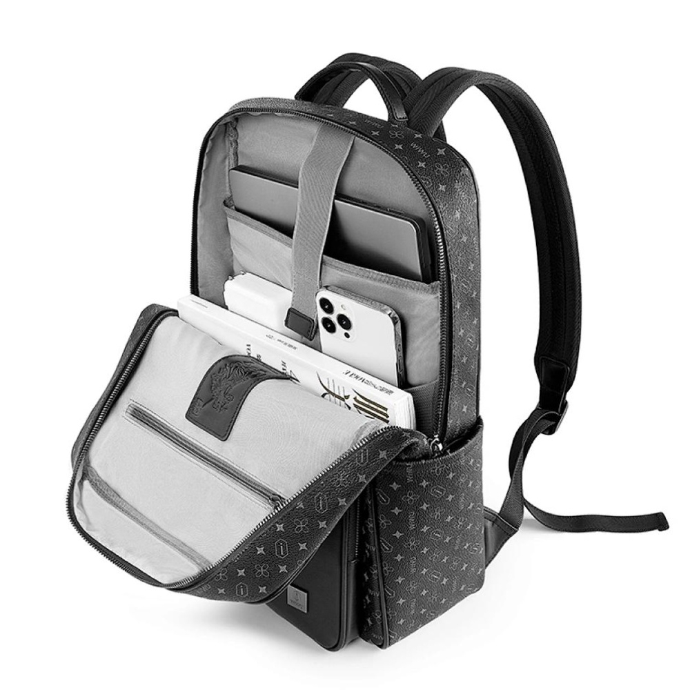 Рюкзак для ноутбука Wiwu Master Fingerprint Lock Backpack 15.6