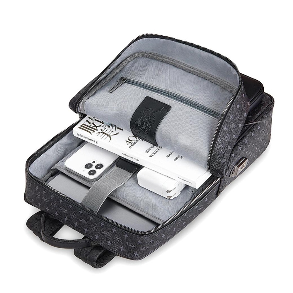 Рюкзак для ноутбука Wiwu Master Fingerprint Lock Backpack 15.6