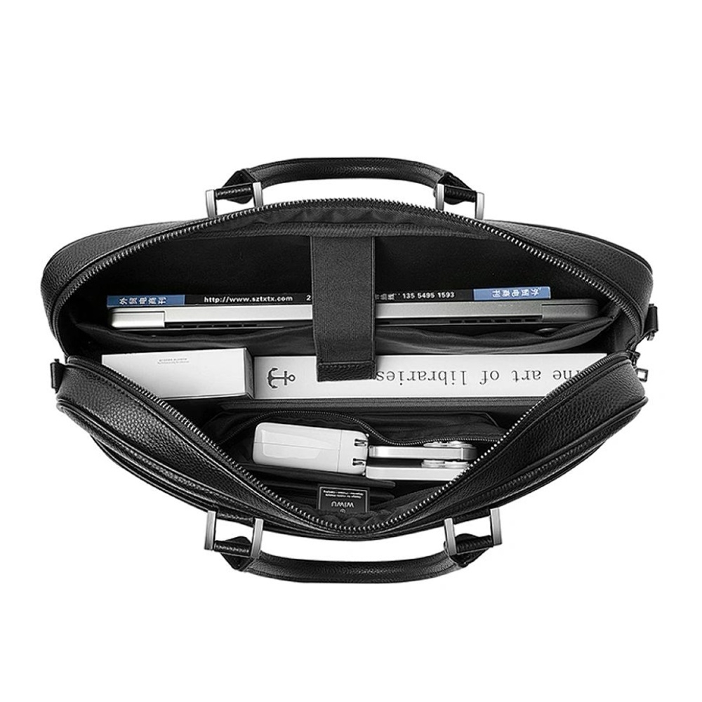 Сумка для ноутбука Wiwu Master Fingerprint Lock Brief Case 16