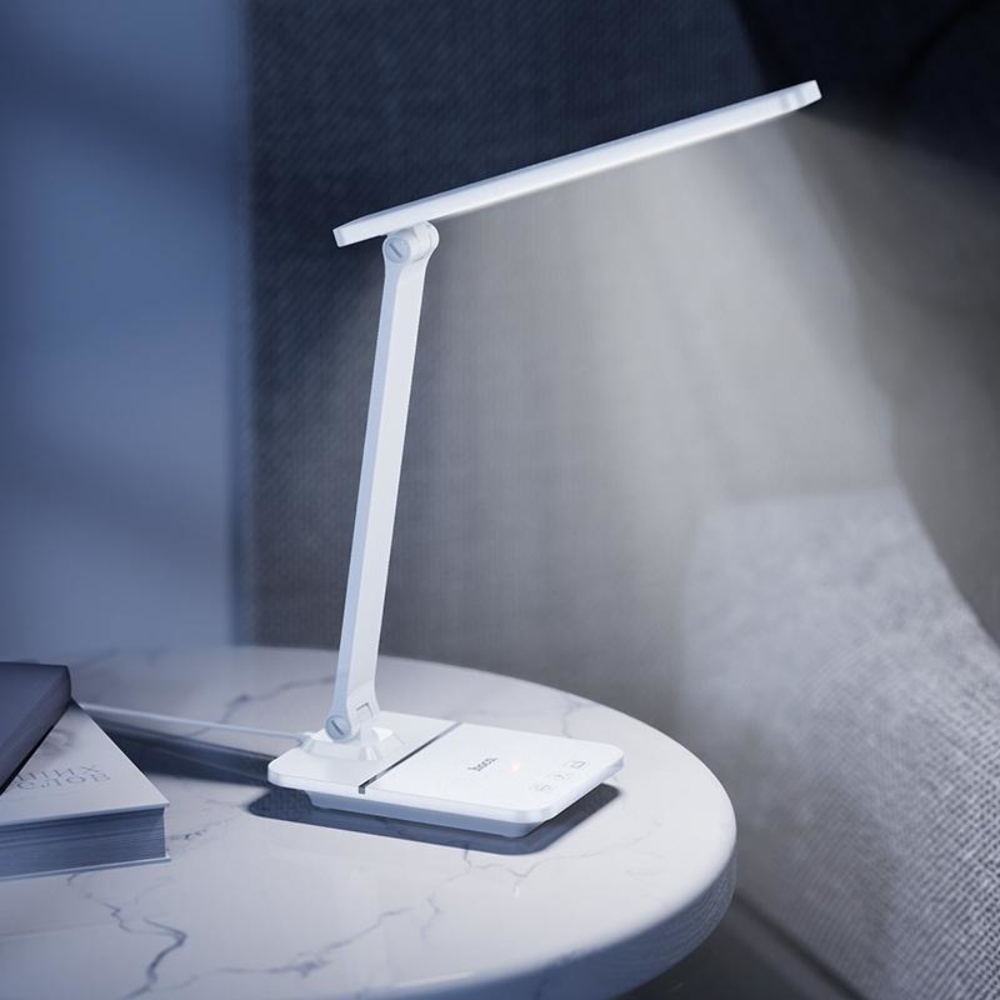 Настольная USB LED лампа Hoco HX11 white