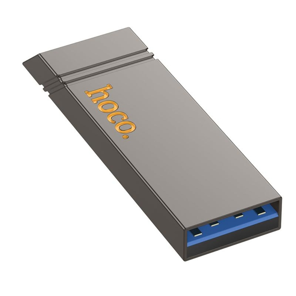 USB накопитель Hoco UD13 256GB Wise Type-C/ USB3.2 metal gray