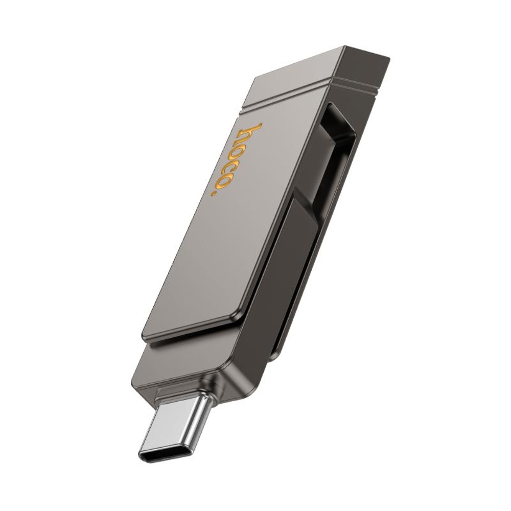USB накопитель Hoco UD15 256GB Wise Type-C/ USB3.2 metal gray