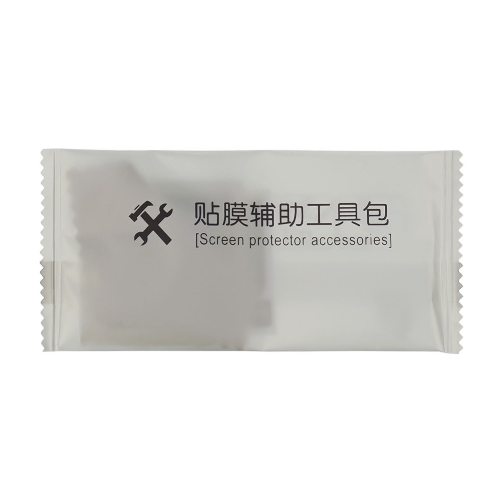 Комплект для поклейки стекла (влажная салфетка, микрофибра и deduster)