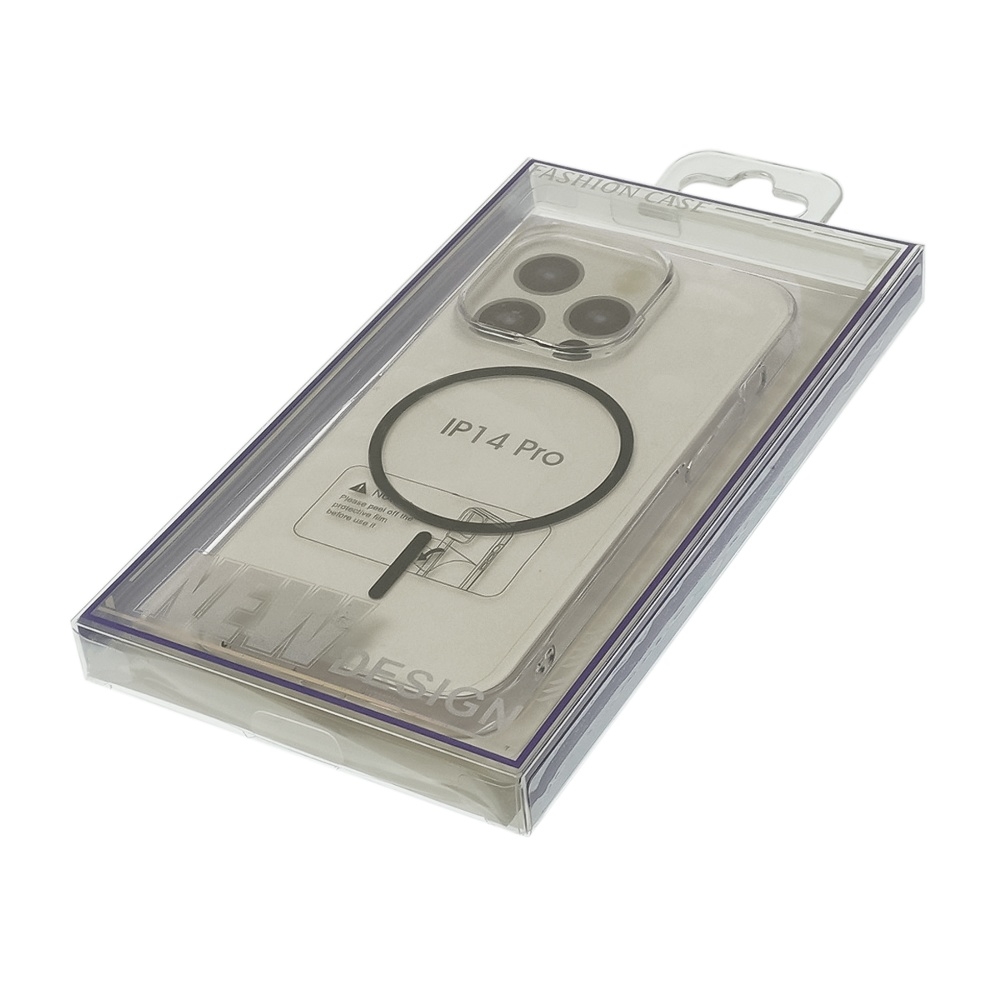 Чехол Fully-PC MagSafe для Apple iPhone 14 Pro прозрачный