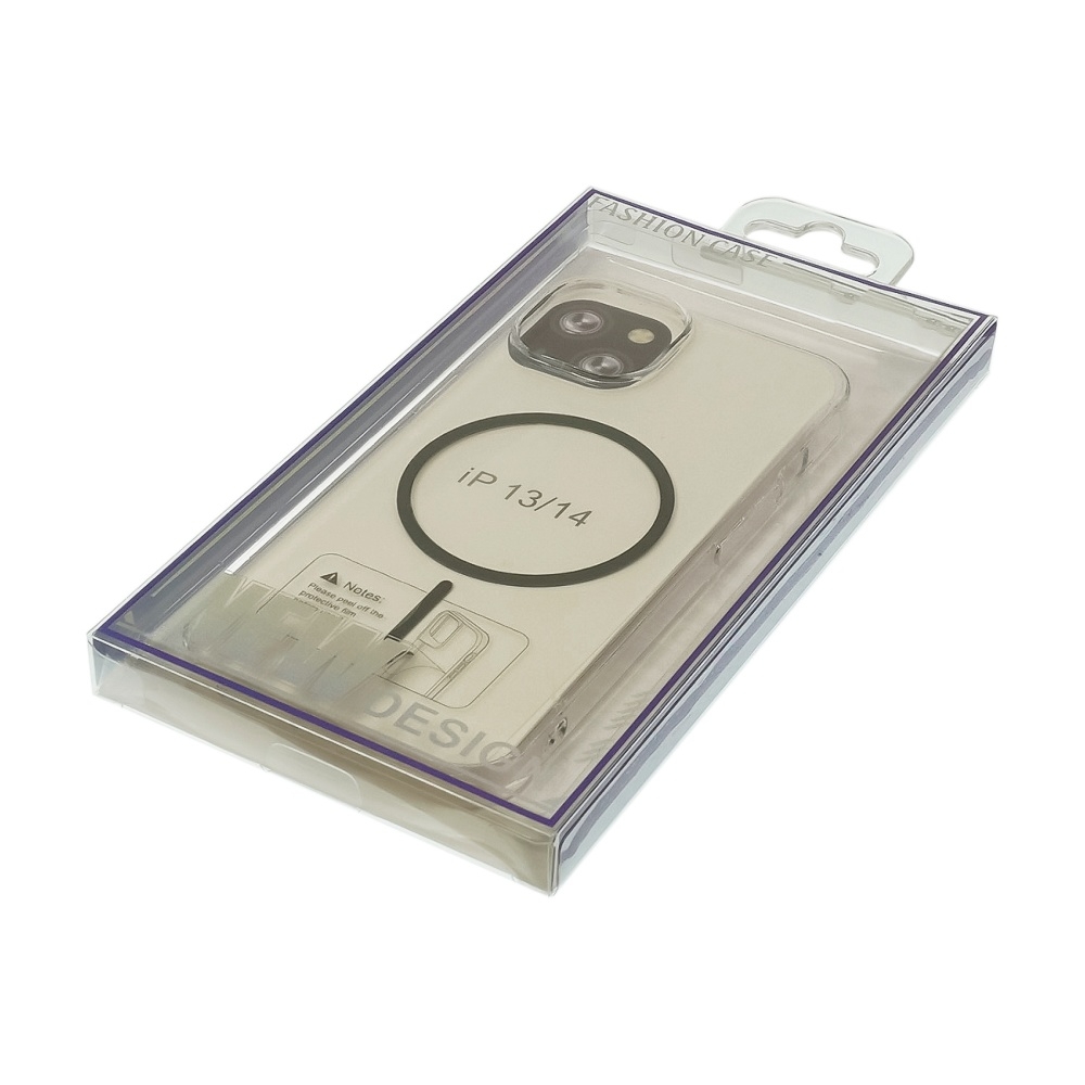 Чехол Fully-PC MagSafe для Apple iPhone 14 прозрачный