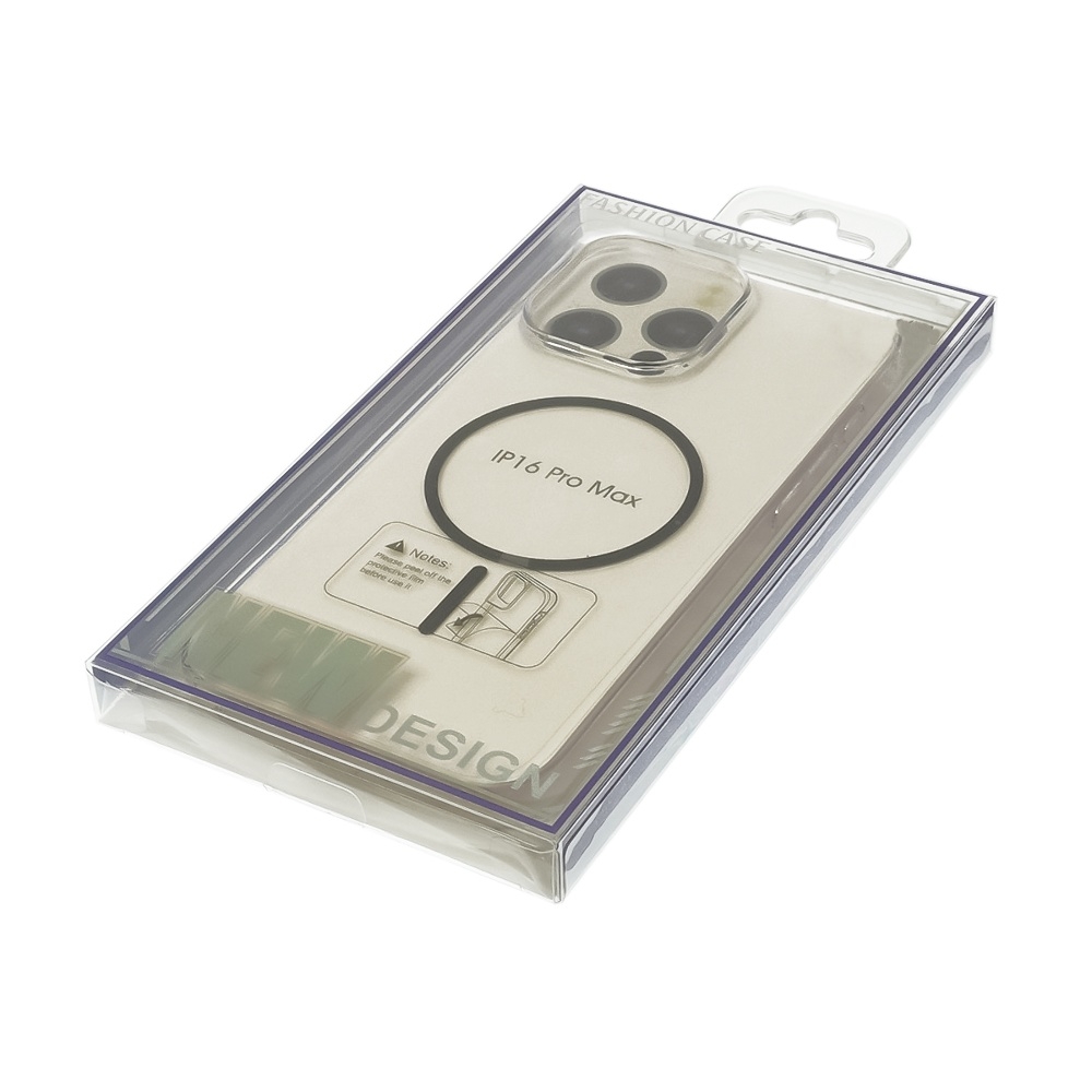 Чехол Fully-PC MagSafe для Apple iPhone 16 Pro Max прозрачный