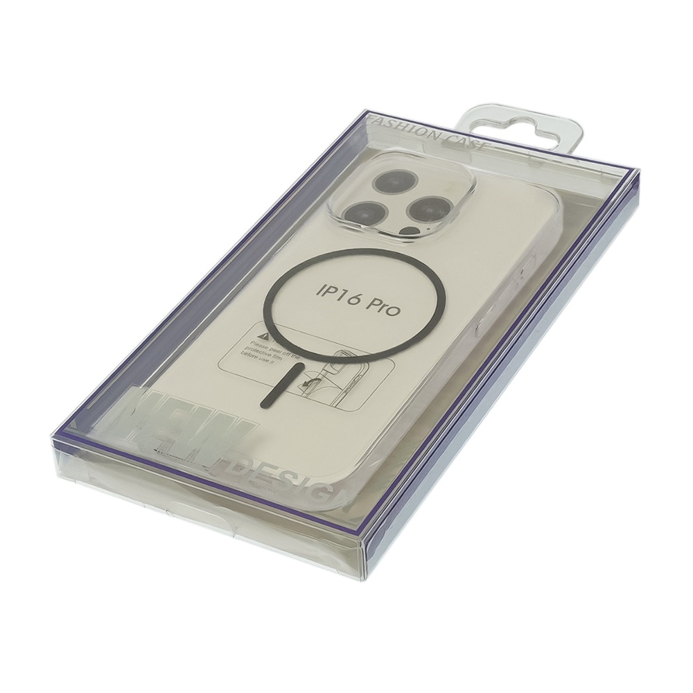 Чехол Fully-PC MagSafe для Apple iPhone 16 Pro прозрачный