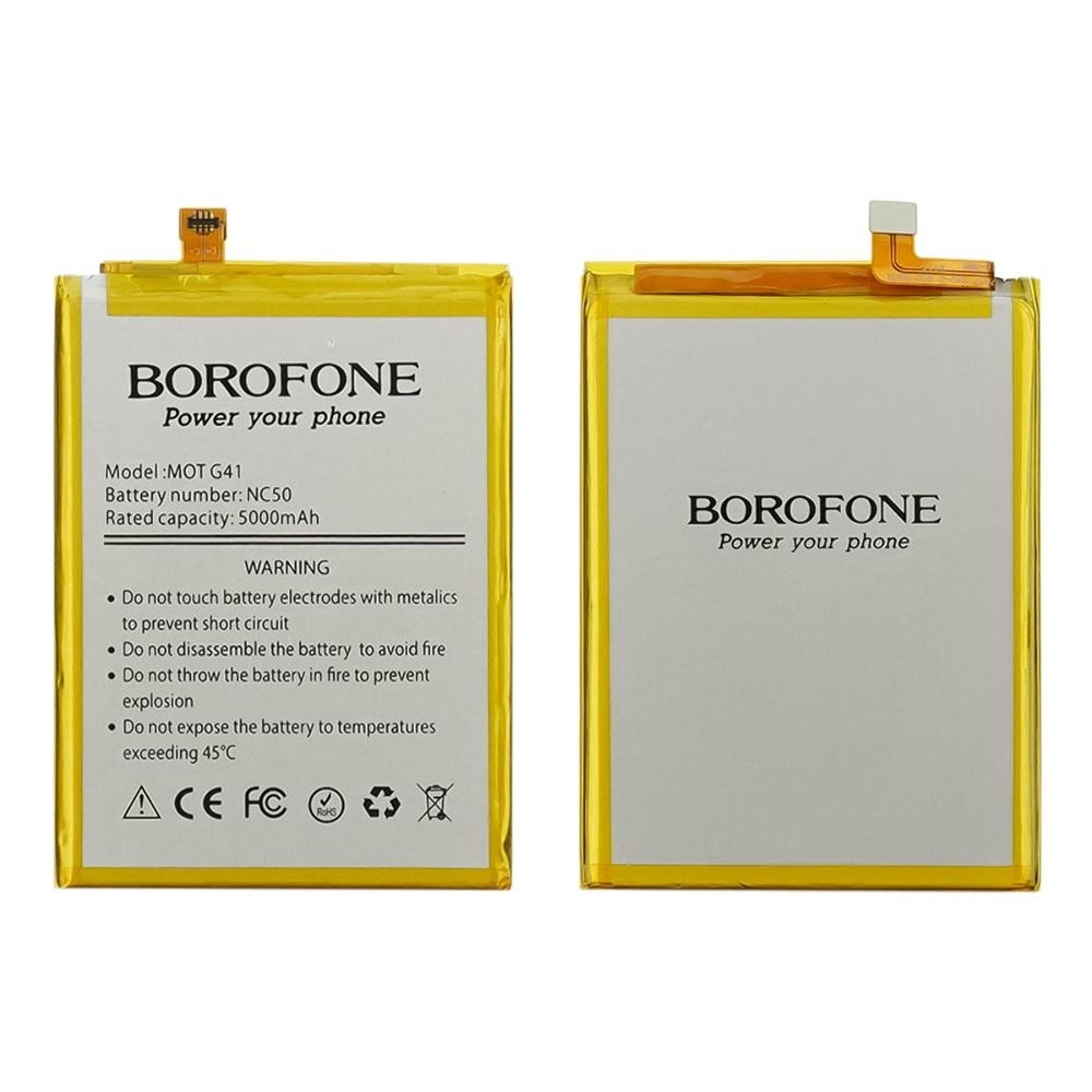 Акумулятор Motorola Moto G32, XT2235, XT2235-2, Moto G41, XT2167, XT2167-2, NC50, Borofone | 3-12 міс. гарантії | АКБ, батарея, аккумулятор