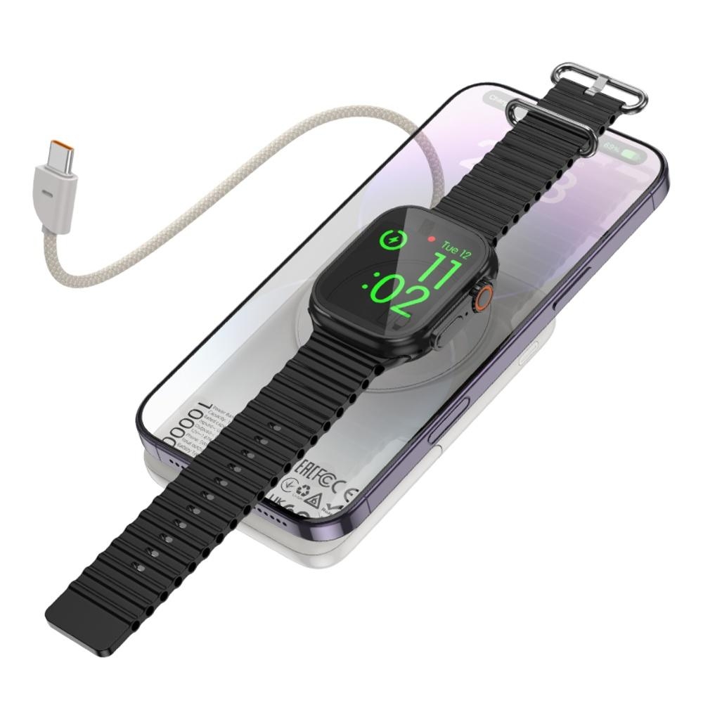 Power bank Hoco Q43 3в1 10000mAh PD 20W silver